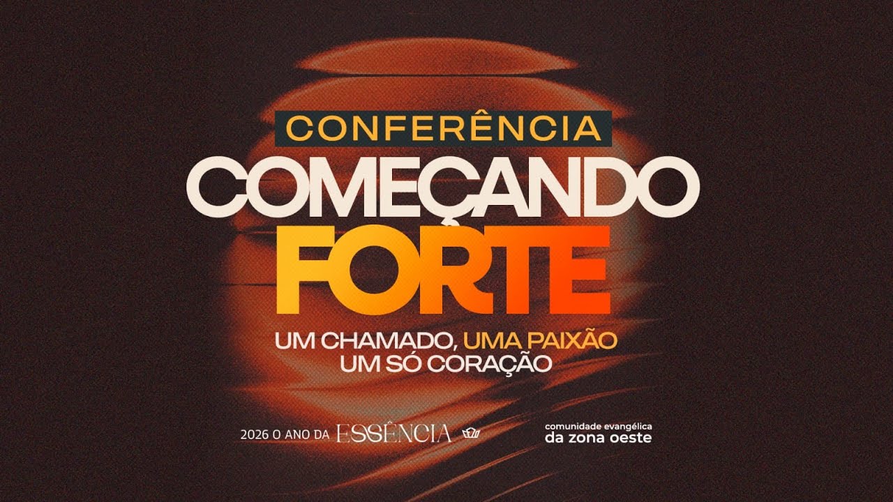CONFERÊNCIA // COMEÇANDO FORTE // CEZO