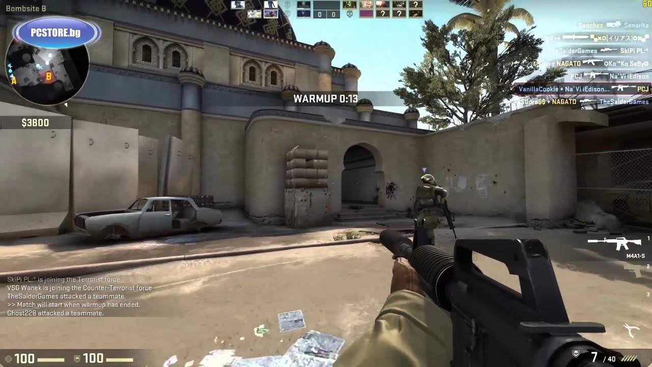 Asus G751 CS GO Gameplay