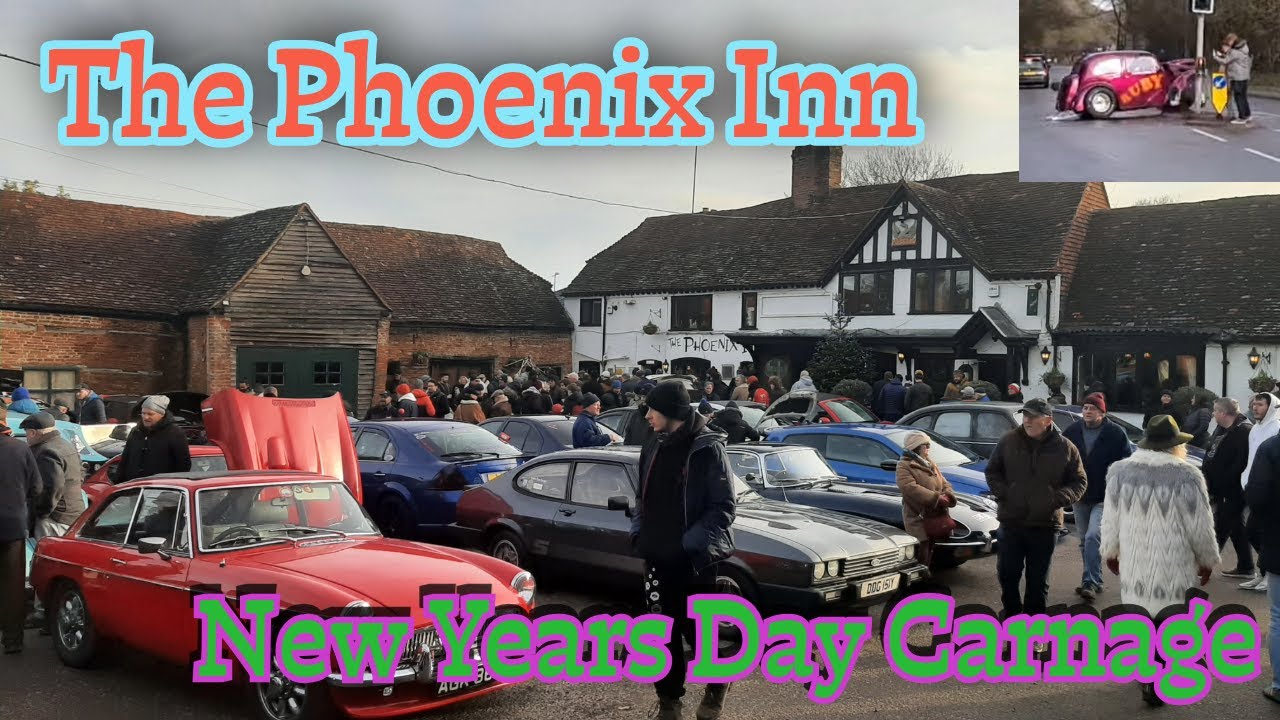 500+ Cars on New Year’s Day! Phoenix Inn Hook Car Meet 2026 | Supercars, JDM, Classics & Chaos