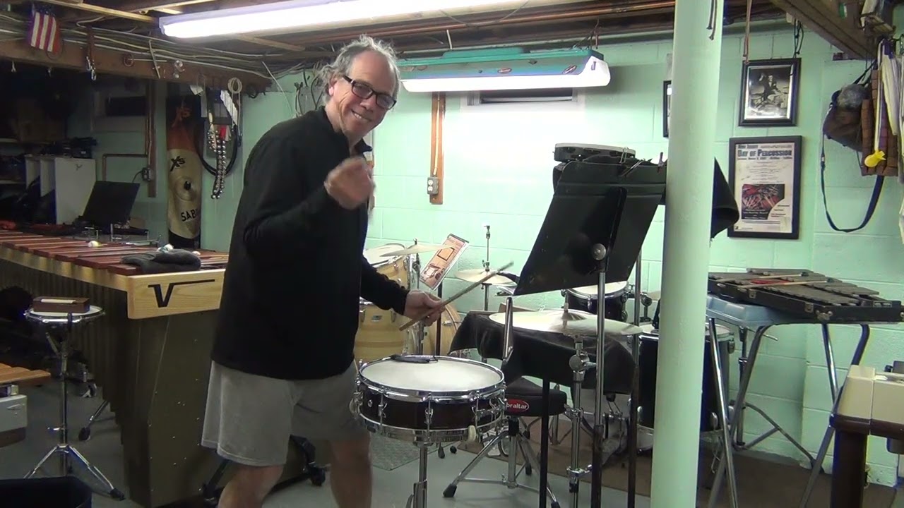 CJMEA Region 2 - Battery Percussion Solo - Whaley Audition Etude #6 Performance and Tutorial