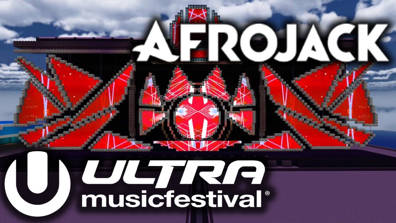 Afrojack - Ultra Music Festival 2024 Minecraft Edition (FAN MADE)