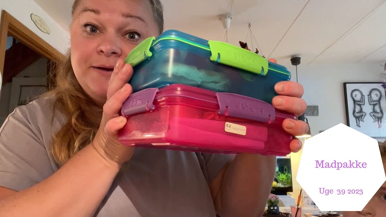 HVAD FÅR HALEY MED I MADPAKKEN I 1. KLASSE OG ZOE I 2.  KLASSE