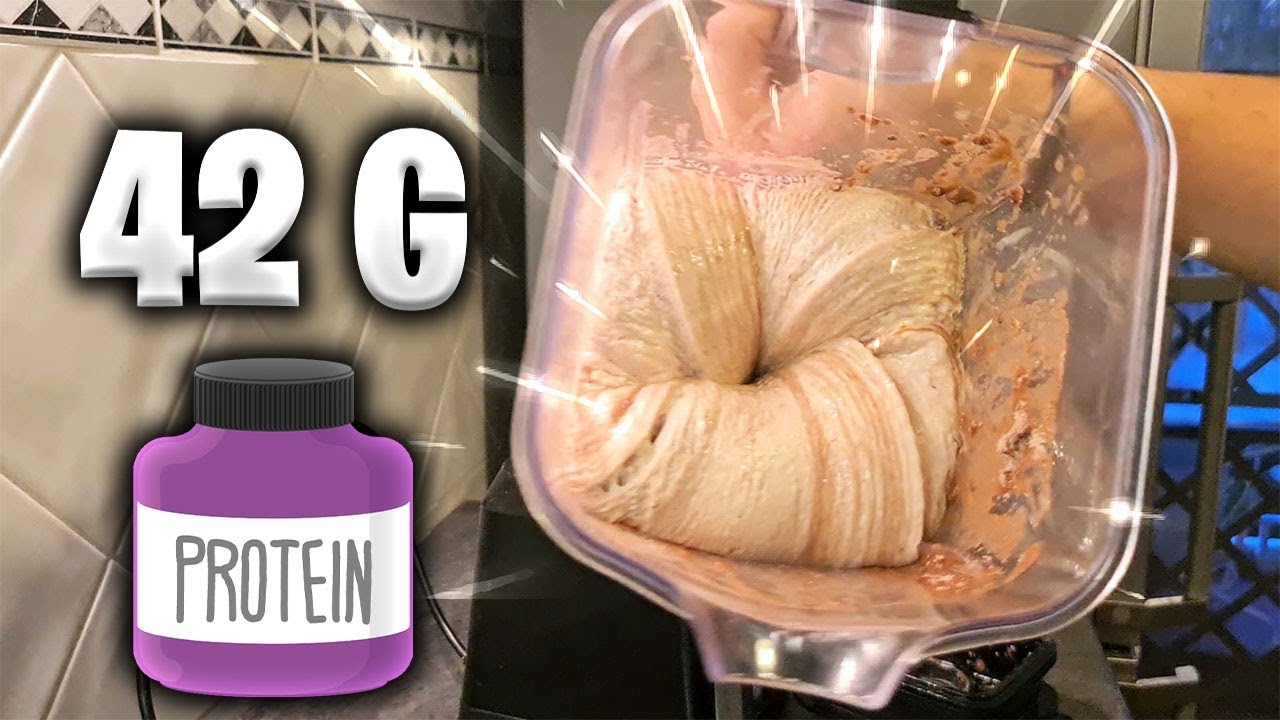 GLACE PROTÉINÉE ! RECETTE FACILE ET FAIBLE EN CALORIES !