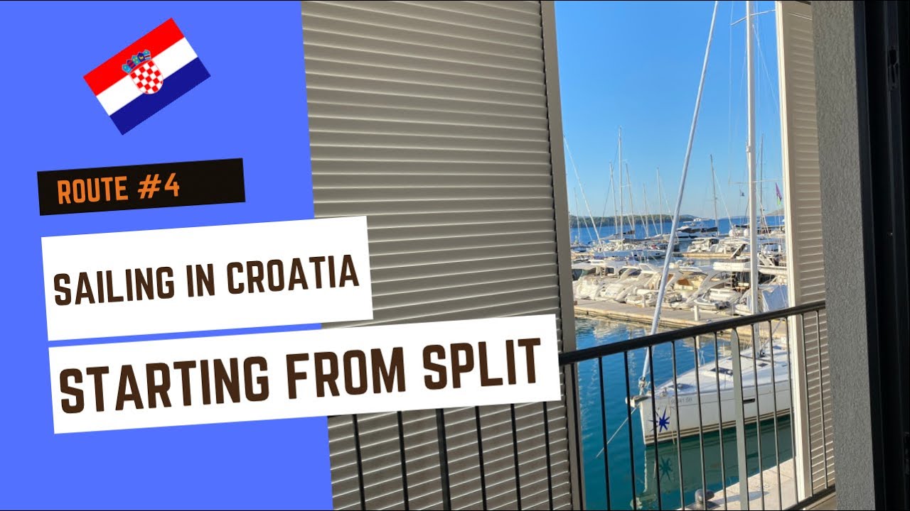 Route 4 Sailing from Split Croatia