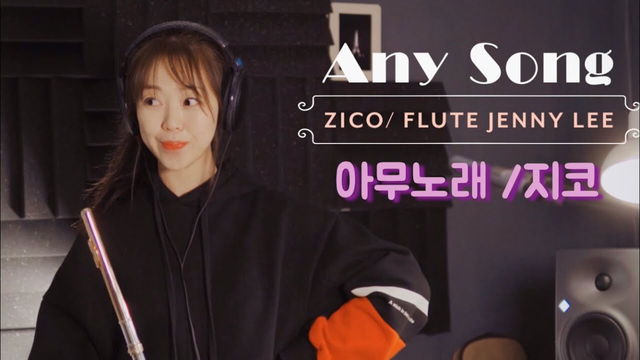 Any song(아무노래) - ZICO(지코) | Flute ver.(플룻연주) Jenny Lee(이설)