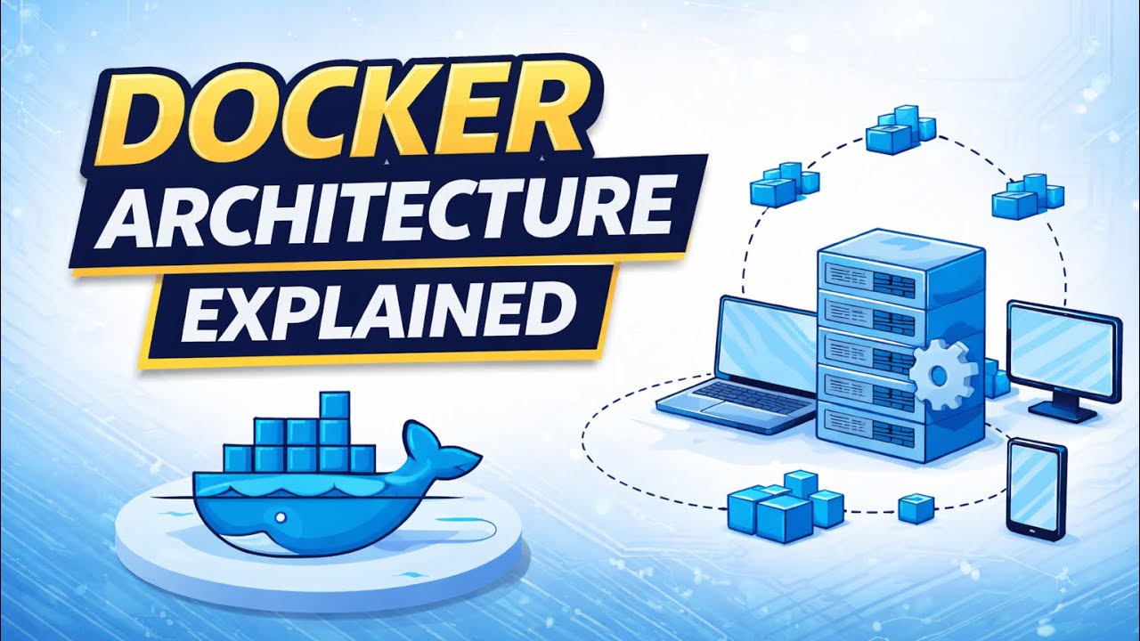 Docker Architecture Made Simple 🔥 | Client-Server Model Explained