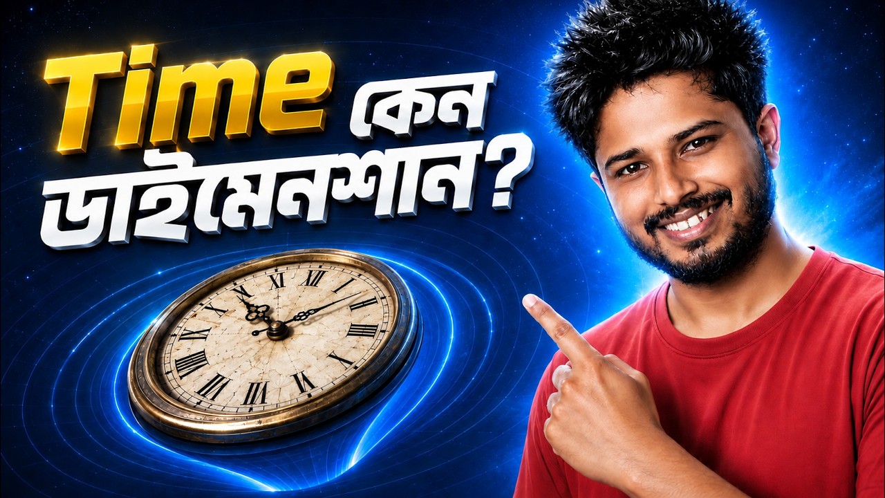 সময় কি সত্যিই চতুর্থ ডাইমেনশান? 4D Spacetime Explained
