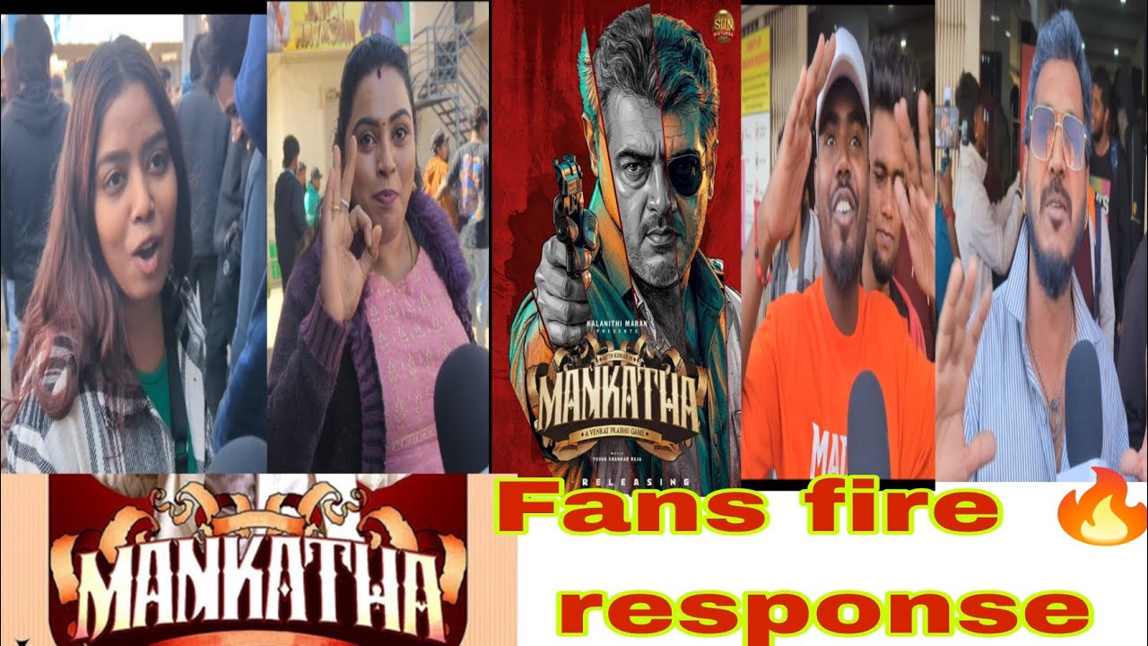 Mankatha re-release review | Mankatha movie re-release theatre response 🔥#Mankatha #Mankantha 