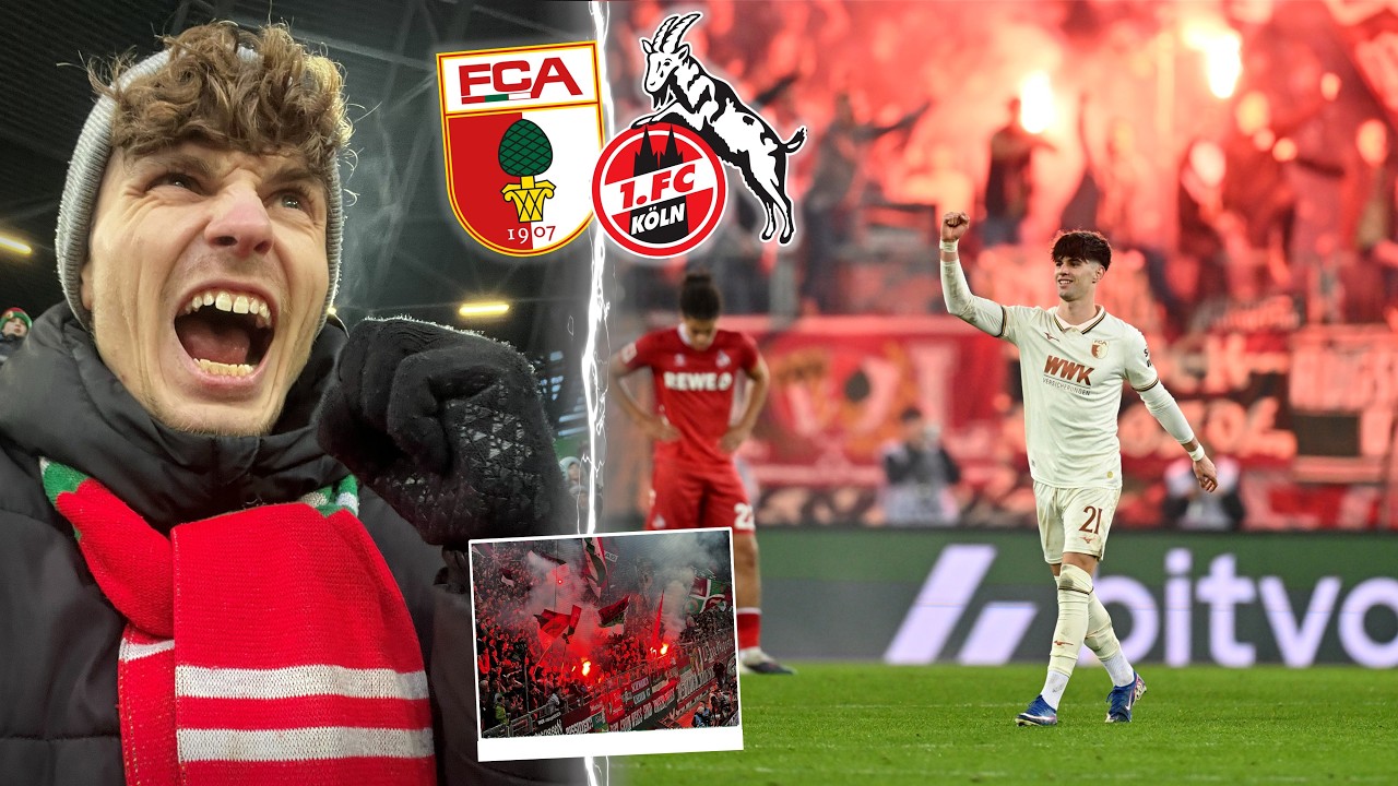 PYRO, MEGA STIMMUNG & HEIMSIEG 🤩 Stadionvlog FC Augsburg - 1. FC K&ouml;ln | Bundesliga | Tico's Block