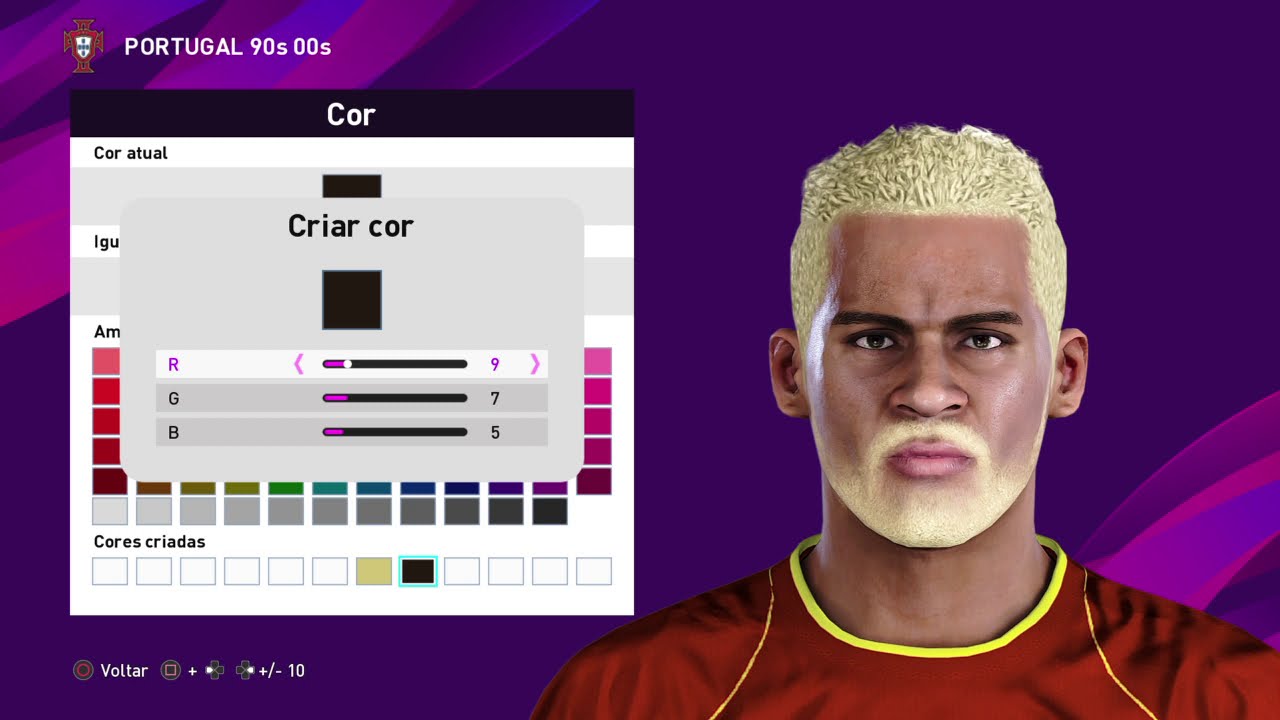 ABEL XAVIER - FACE BUILD - PES 2020 /2021