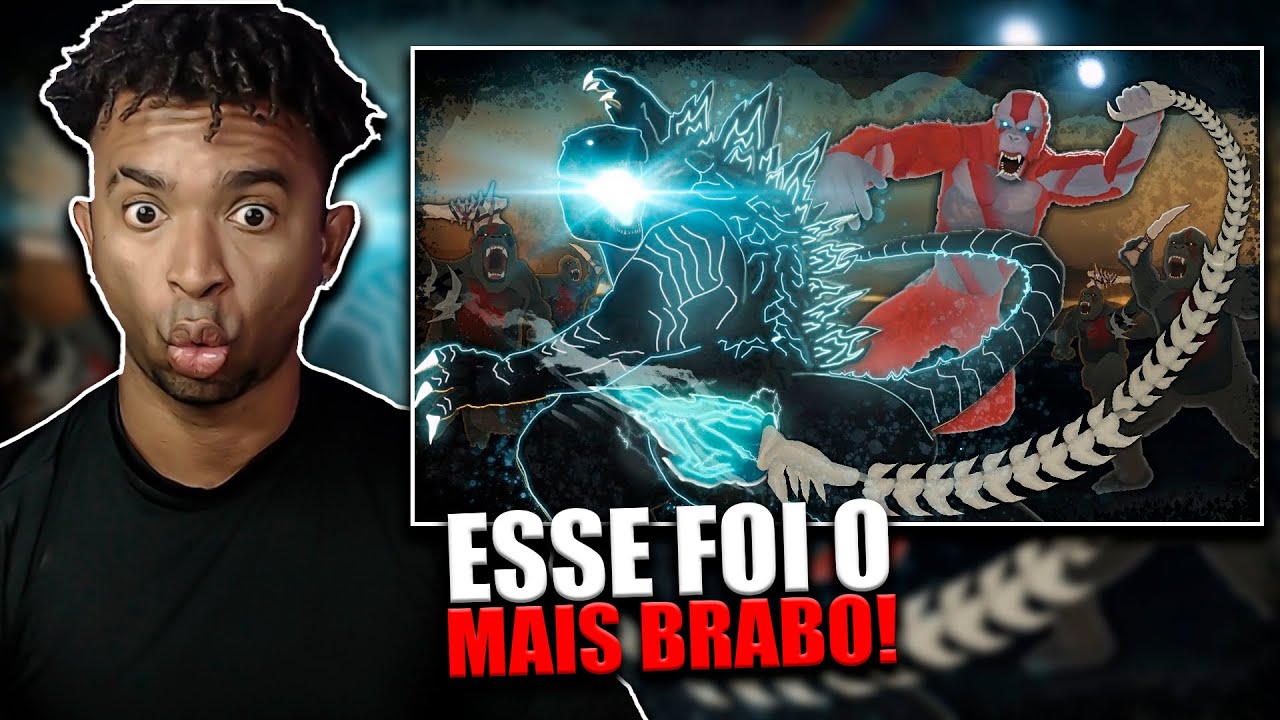 ANCIENT TITAN WAR | Monsterverse | Animation | ALEXANDRE NA ÁREA #react
