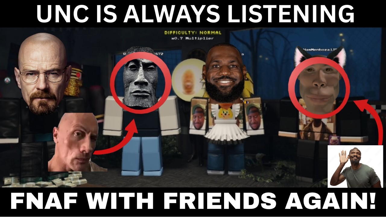 FNAF ROBLOX AT 3AM...UNC IS ALWAYS LISTENING