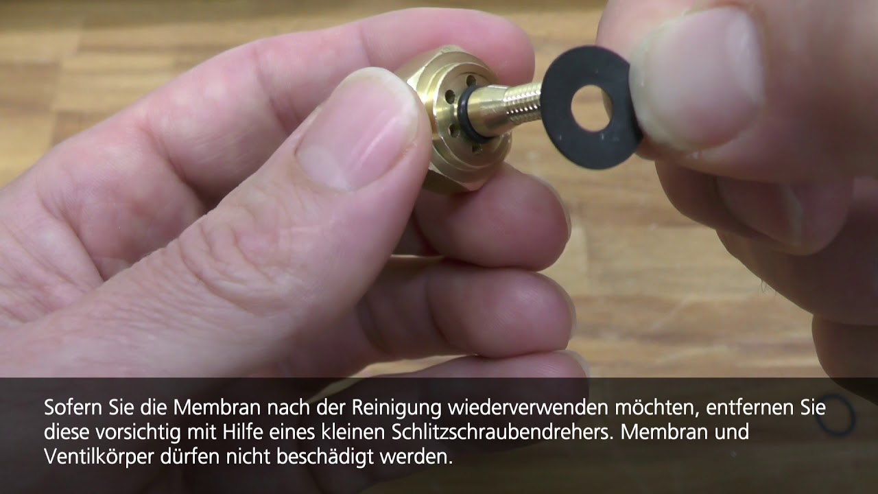 TF-95 HD Reinigung und Wartung