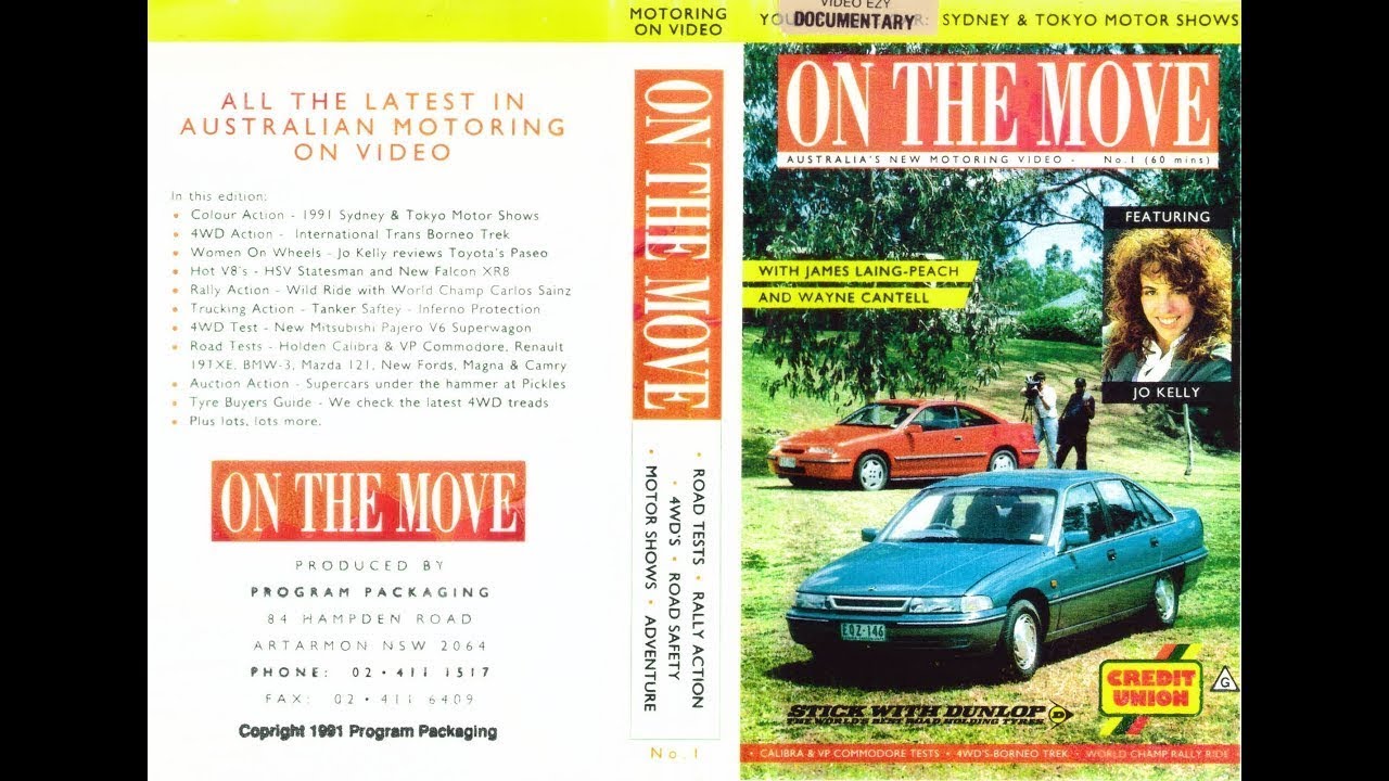 On The Move No. 1 - Australian VHS Video Magazine 1991