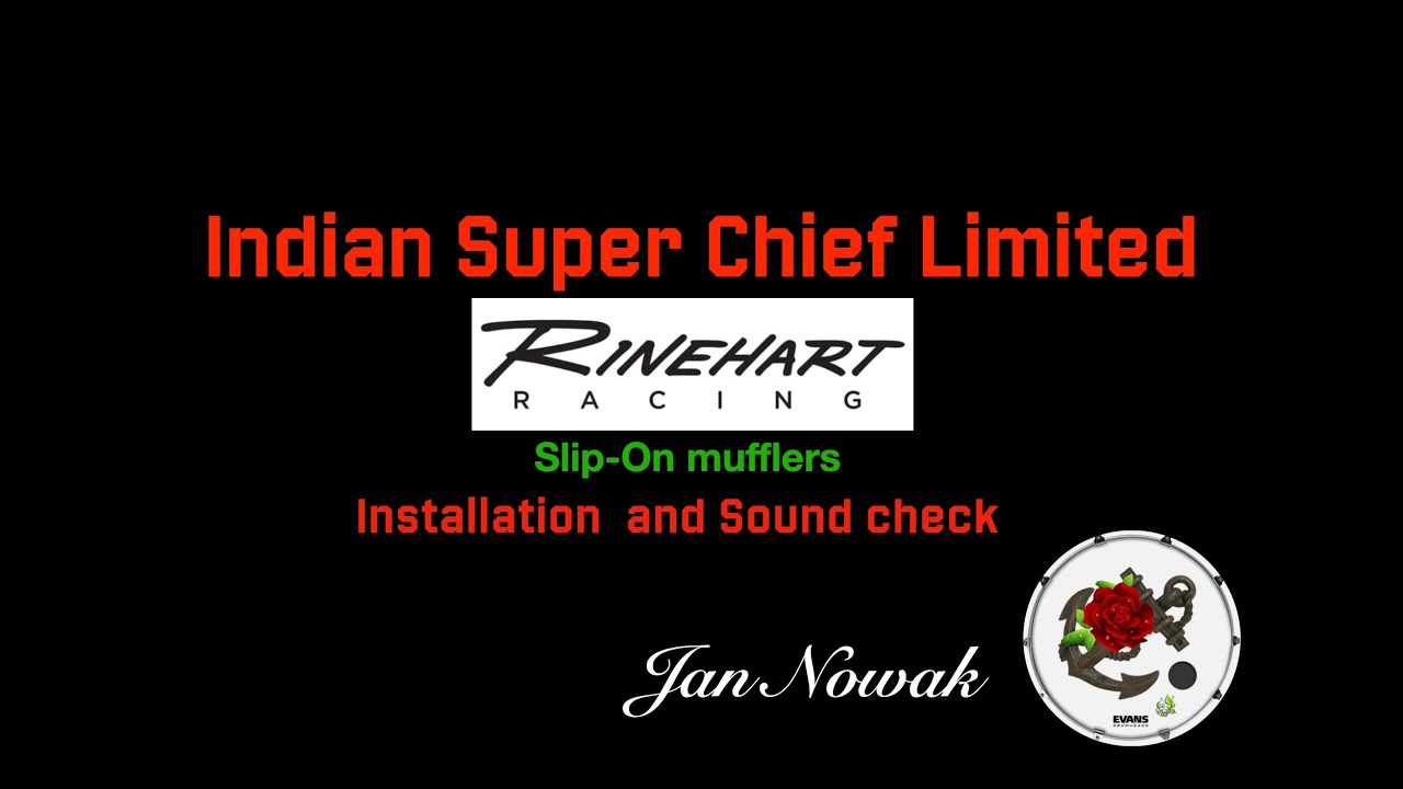 Rinehart's slip-on Indian Super Chief Limited