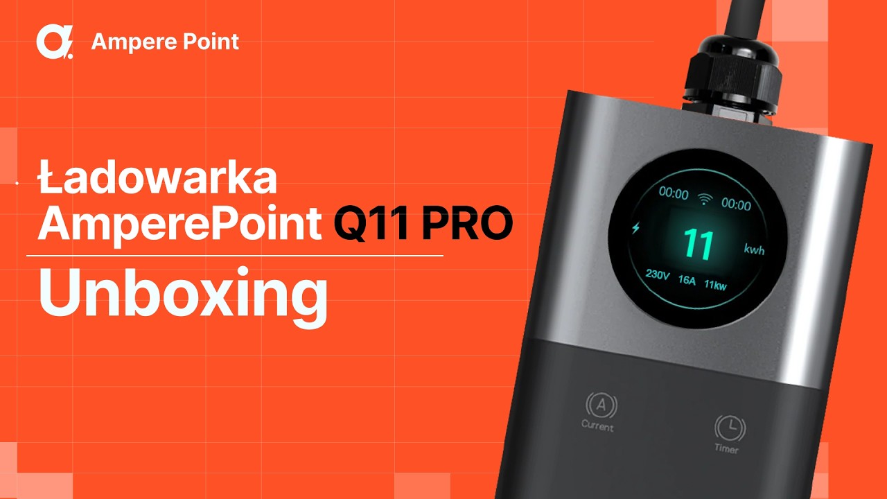 Q11 PRO ładowarka 11kW od Ampere Point: co jest w zestawie?