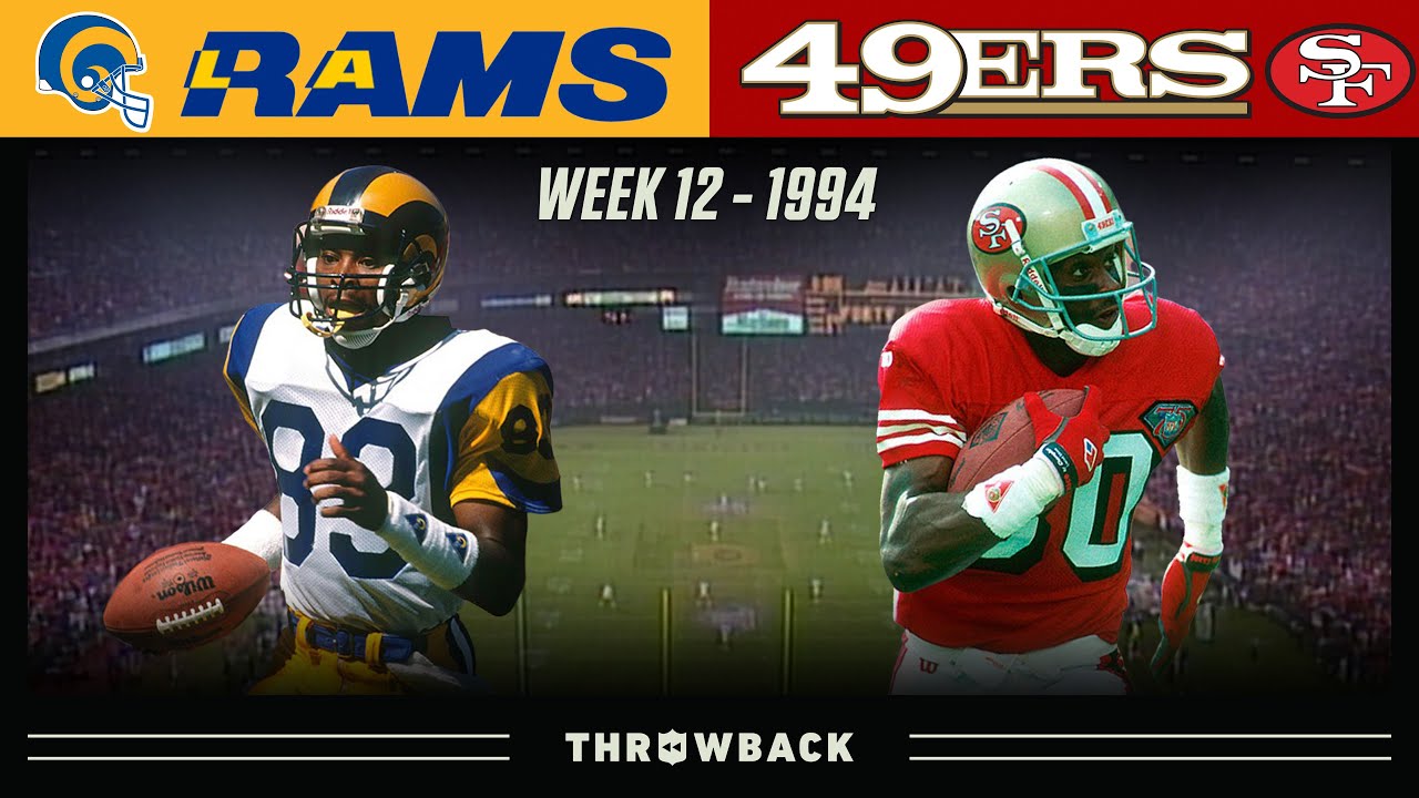 Underrated Division Rivalry Comes Down to the Wire! (Rams vs. 49ers 1994, Week 12)