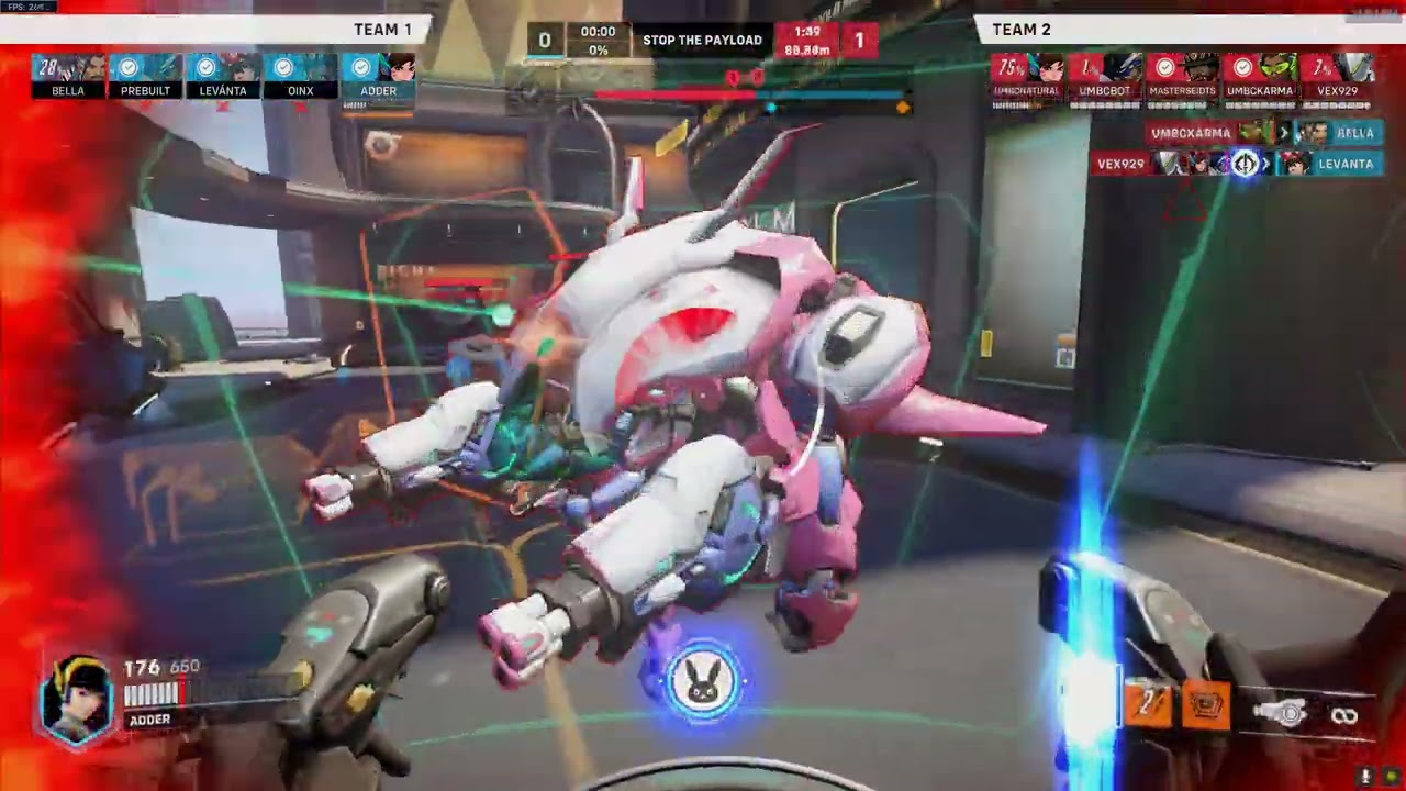 [SELF] Winston/Dva/Orisa/Zarya, Numbani, Masters 2