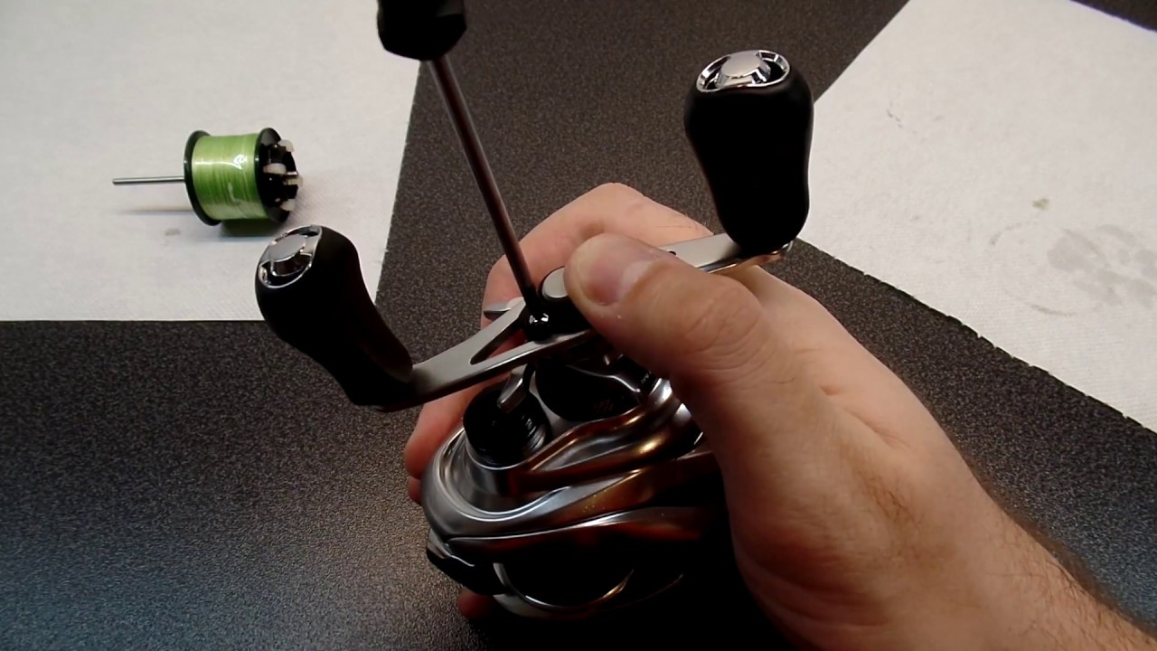 Baitcast reel basic maintenance - Shimano Metanium MGL