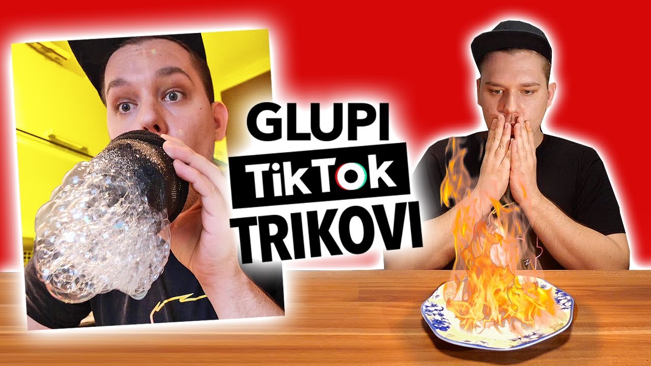 TESTIRANJE GLUPIH TRIKOVA S TIKTOKA! (GONE WRONG)