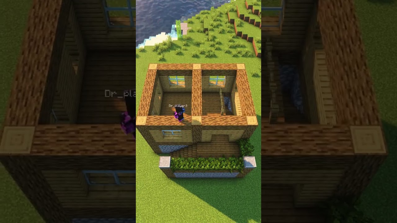 Minecraft Haus F&uuml;r Survival #shorts