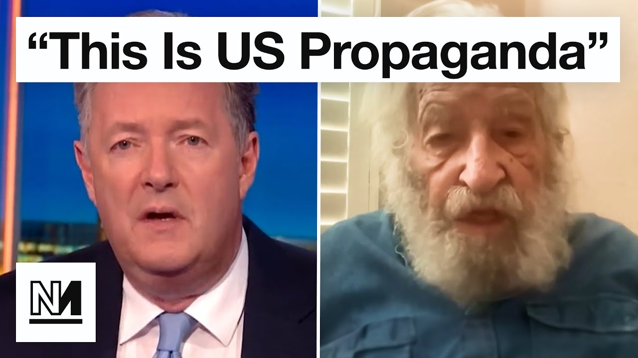 Noam Chomsky Vs Piers Morgan