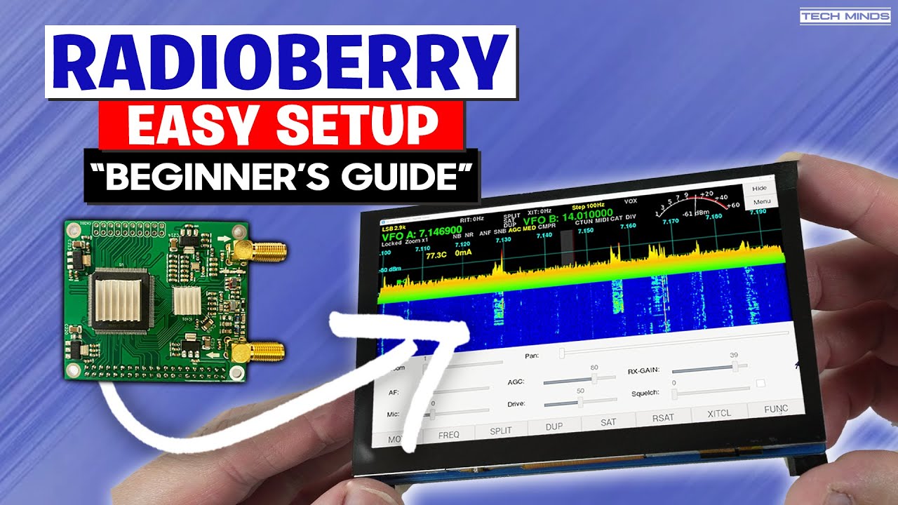 Руководство для начинающих по трансиверу Radioberry HF SDR Pi Hat