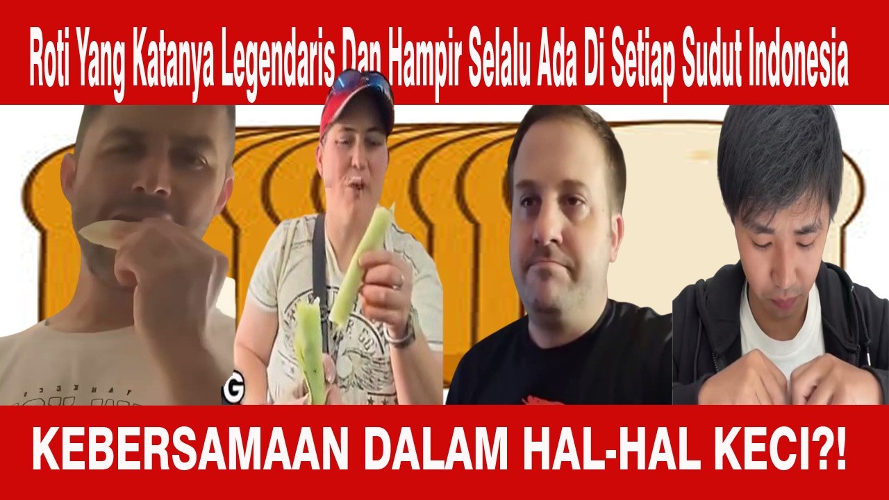 BULE COBAIN SARI ROTI MALAH DOYAN?!