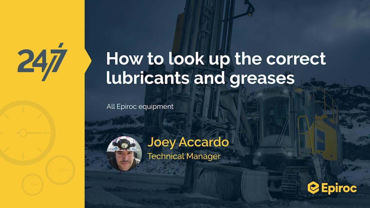 How to choose correct lubricants and greases using maintenance manual