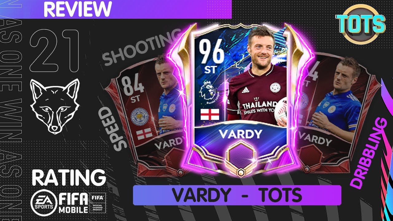 Jamie Vardy TOTS Обзор Игрока FIFA 21 mobile