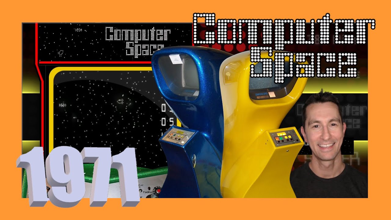 Computer Space (Arcade) - Chronologically Gaming (CG) BACKLOG #arcade #vintagegaming