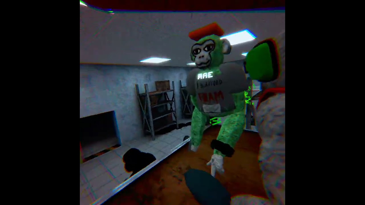scary baboon: can we make it to camera room?