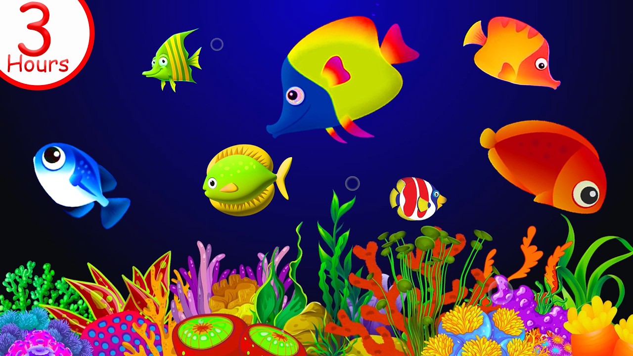 Bedtime Lullabies and Calming Undersea Animation ♫ Baby Lullaby #197
