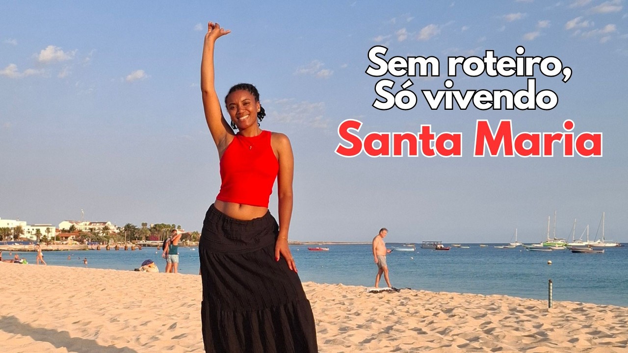 Momentos aleatórios em Santa Maria, Sal, Cabo Verde