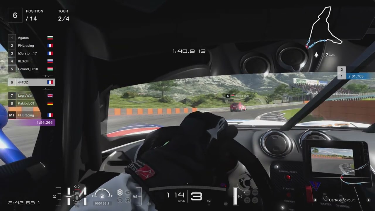 Gran Turismo 7 | Daily race B Dragon trail | Helmet cam Dodge Viper Gr4