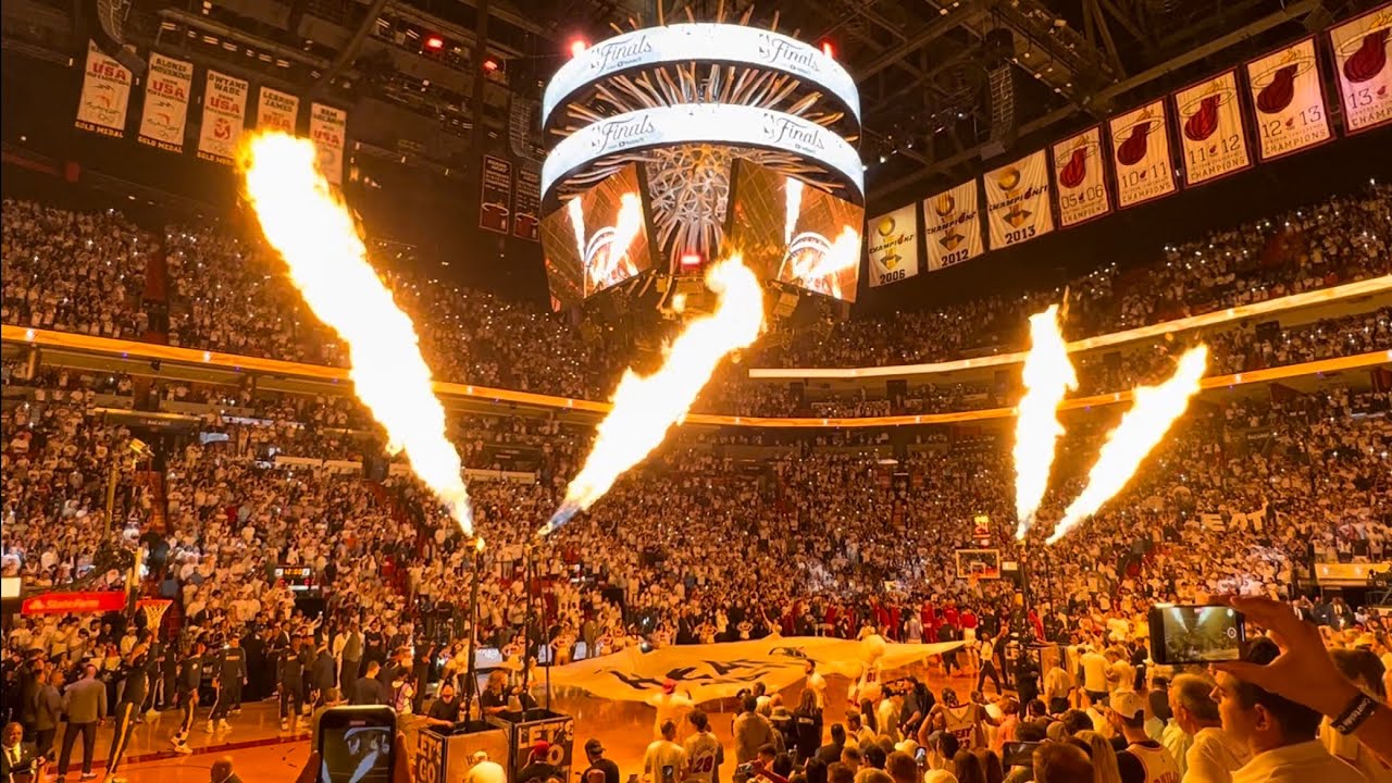 2022-23 Miami Heat NBA Finals Intro Game 4 (vs Denver Nuggets 6/9/23)