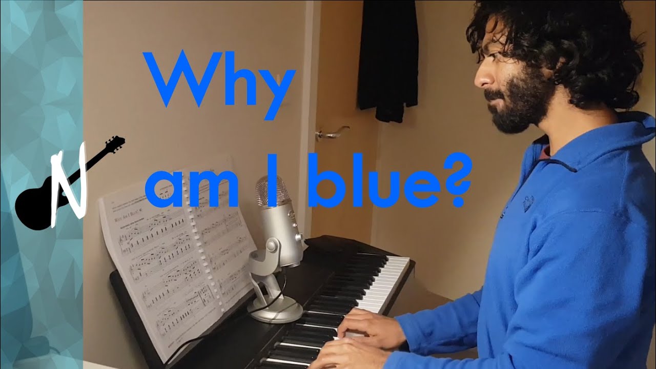 Why am I blue with vocals (Alfred's level 1 piano course)