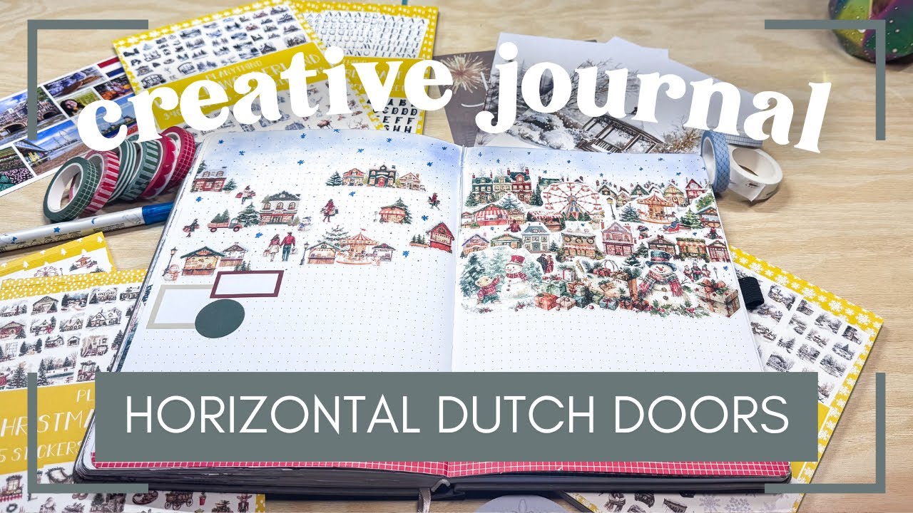 Creative Journal Setup December 2025 [Horizontal Dutch Doors]