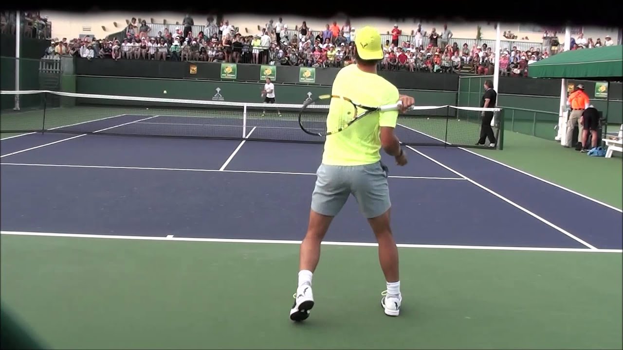 Rafael Nadal - 2015 BNP Paribas Open (Practice Session) - 3.14.15 - Part 2/3