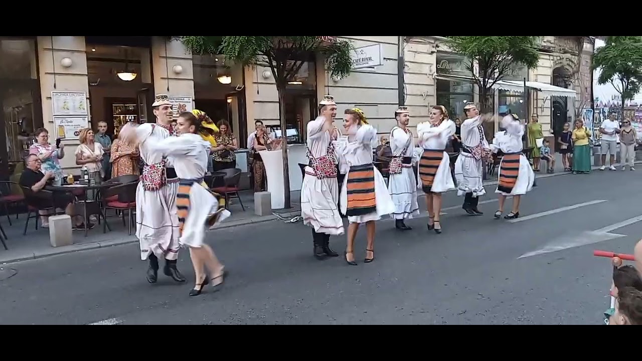  💃 Romanian Folk Dance 🇷🇴 | Traditional Music & Colorful Costumes ✨🎶
