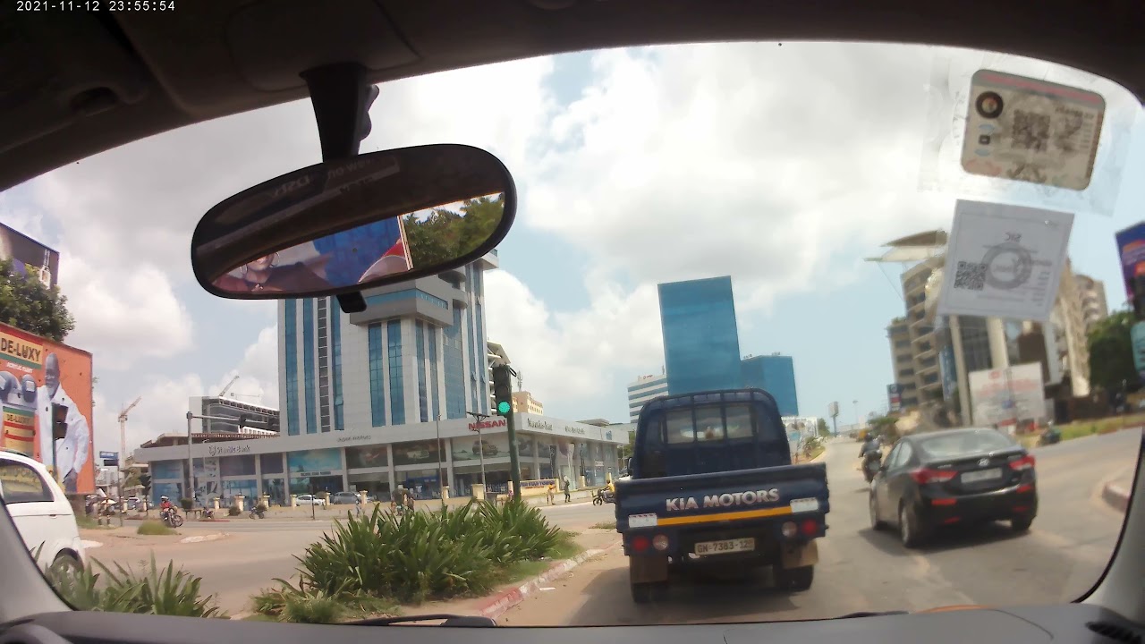 Road Map To Accra Kotoka International airport Terminal 3 how the view looks like from Airport city