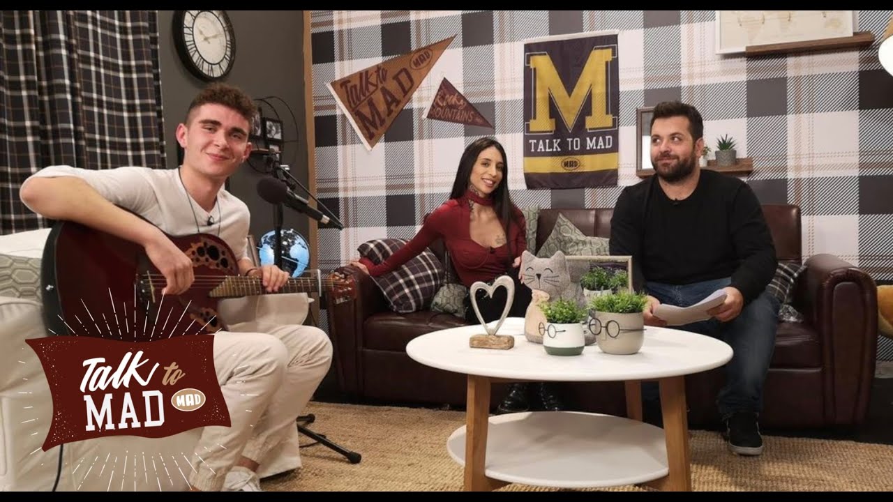 Ο Victor Vernicos (Eurovision Gr 2022 candidate) στο Talk To Mad!
