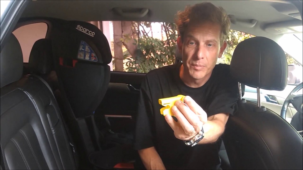 Como encontrar os ganchos ISOFIX