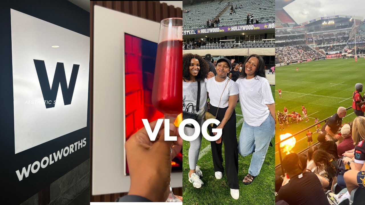 VLOG: RUGBY GAME WITH FRIENDS |  COOKING | GROCERIES