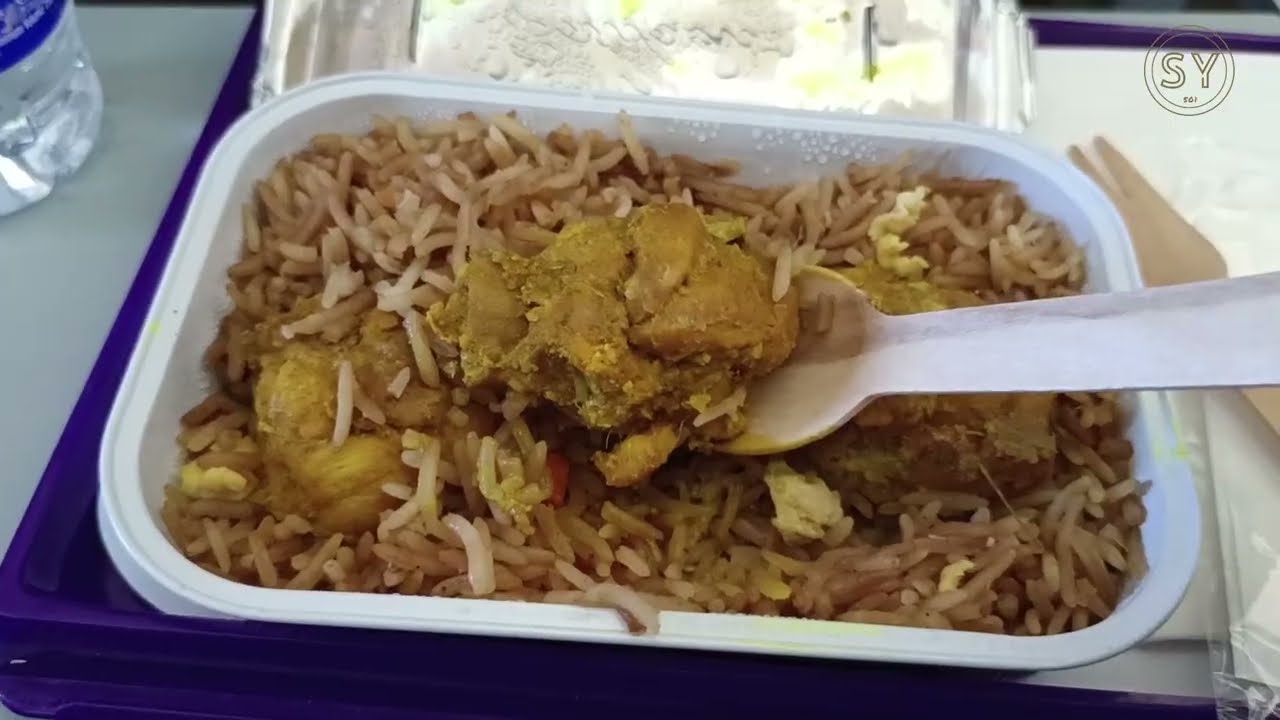 ★Honest Review★ Satay Chicken Fried Rice Batik Air Inflight Meal🐔✈️