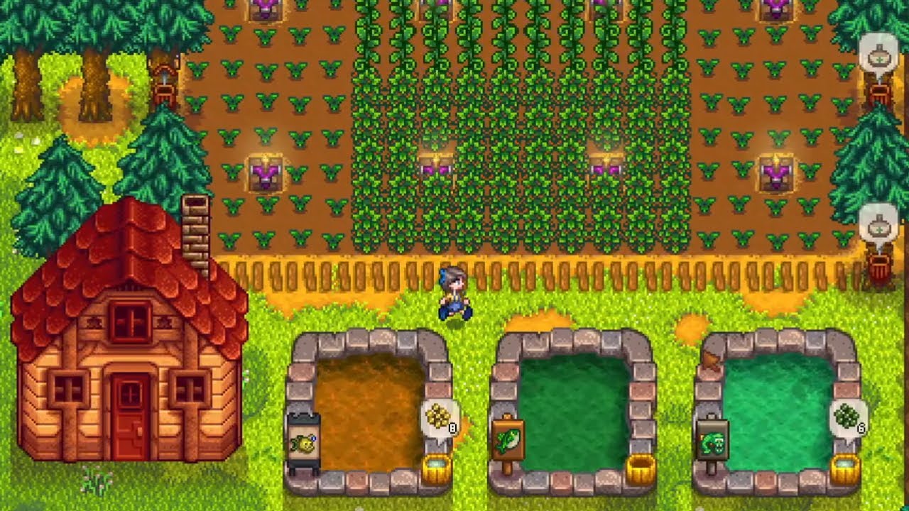 [스타듀밸리] 목초지 농장 플레이 #53  (No Commentary)