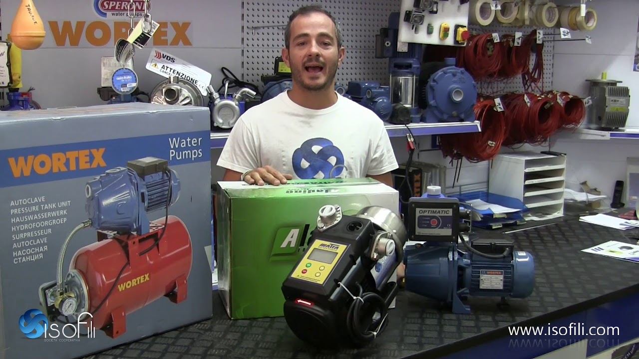 Aladino Advance, elettropompa con motore inverter