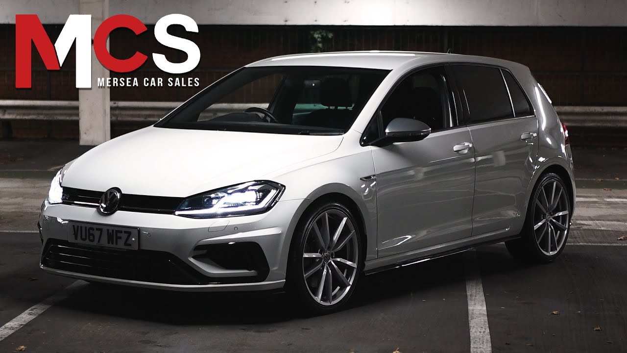 Our VW Golf R in White with Silver 19
