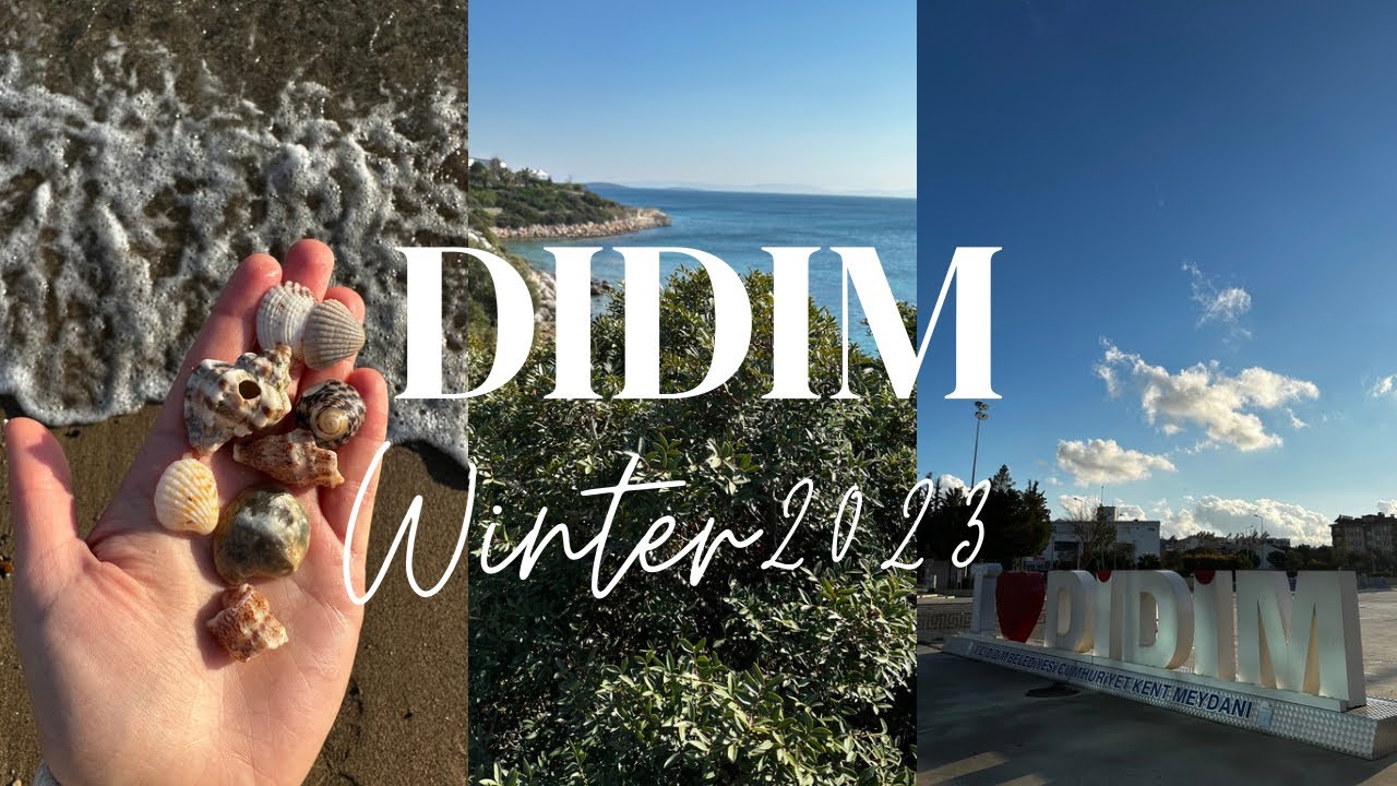 Didim city center to Altinkum Winter 2023