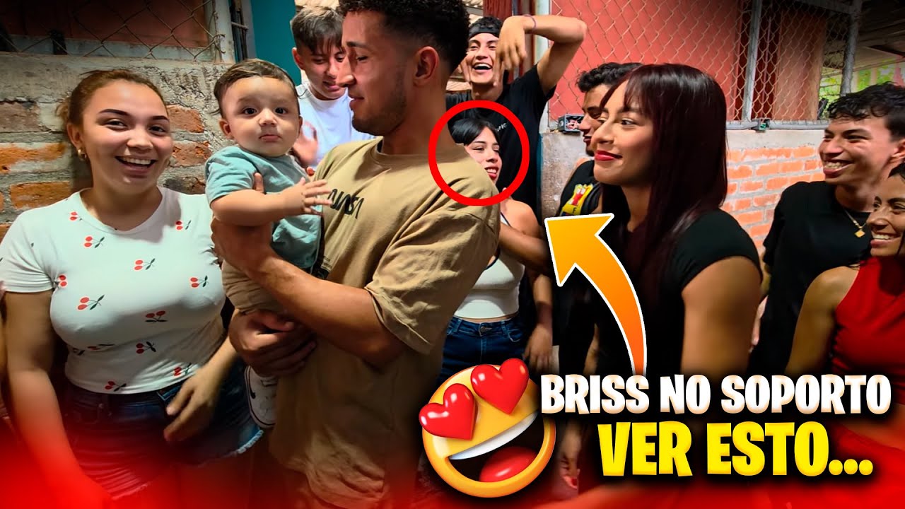 Paterna se reencuentra con su familia y a Briss no le cuadró mucho